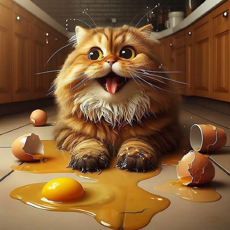 

5D DIY Алмазная картина Кошка, прекрасное животное, вышивка крестом, картина, стразы, алмазная вышивка, полный квадрат, домашний декор Full Round 20x20CM