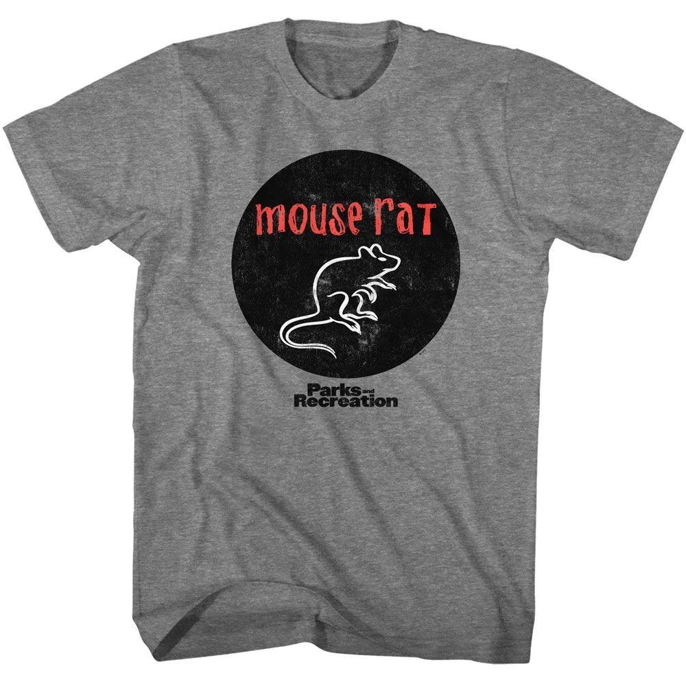 Parks And Recreation - Mouse Rat Circle Logo - Officially Licensed Short S 110