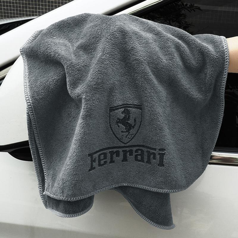 For Ferrari F430 488 458 F12 Suede Towels Glass Cleaning Towels Without Water Marks Rearview Mirror Cleaning Towels Car Interior JG4