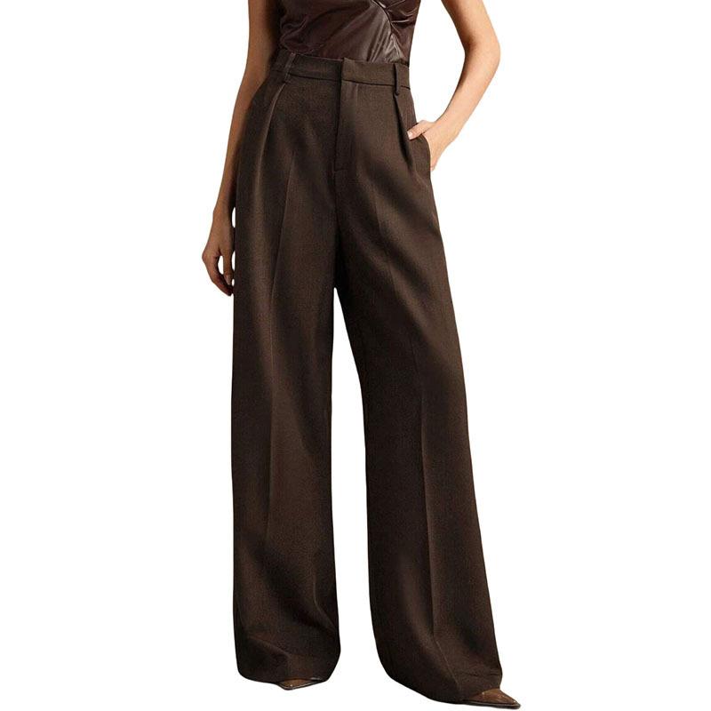 High Waist Wide Leg Pants In Multiple Colors