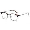 LOOKING4U The Classic TRF8032 Gold-rimmed Horn-rimmed Glasses C2 HAVANA