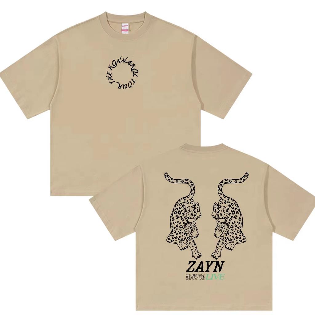 Zayn Konnakol Arena Tour Live 2026 Merch T Shirts Unisexs Clothing Fashion Vintage Tshirts Casual Pure Cotton Tees Streetwear