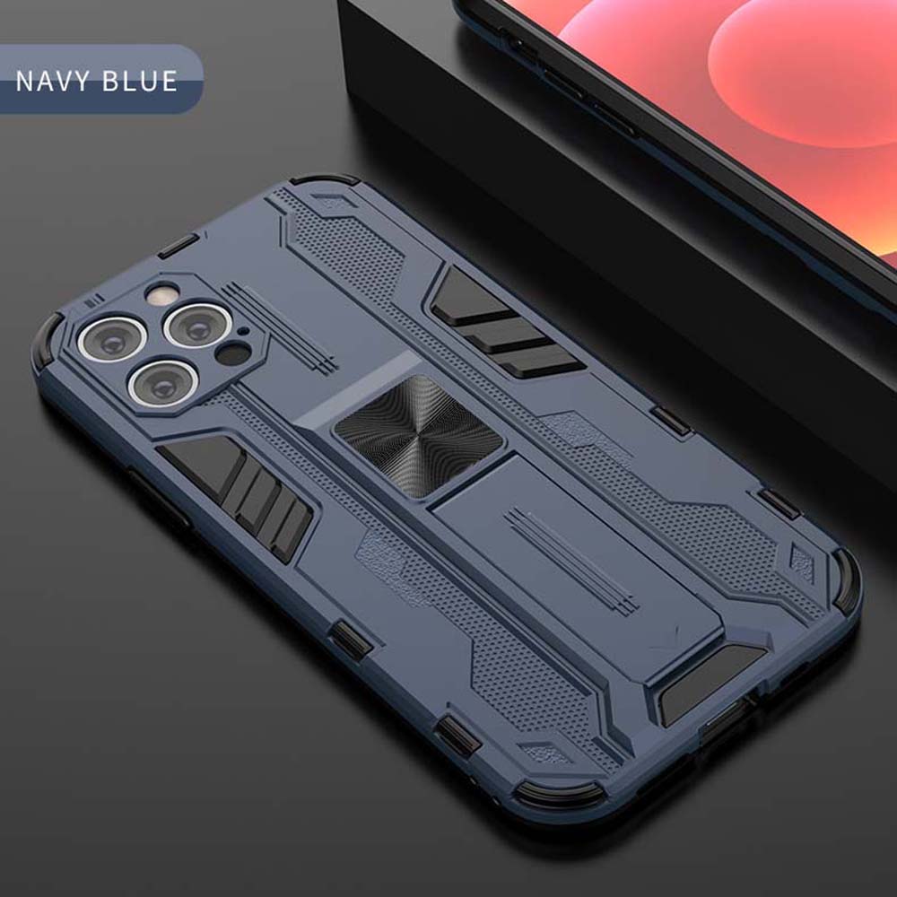 Shockproof Armor Magnetic Case For iPhone 15 14 13 Pro Max 12Mini 11Pro XS Max XR 7 8 Plus 15Plus Holder Bumper Hard Phone Cover