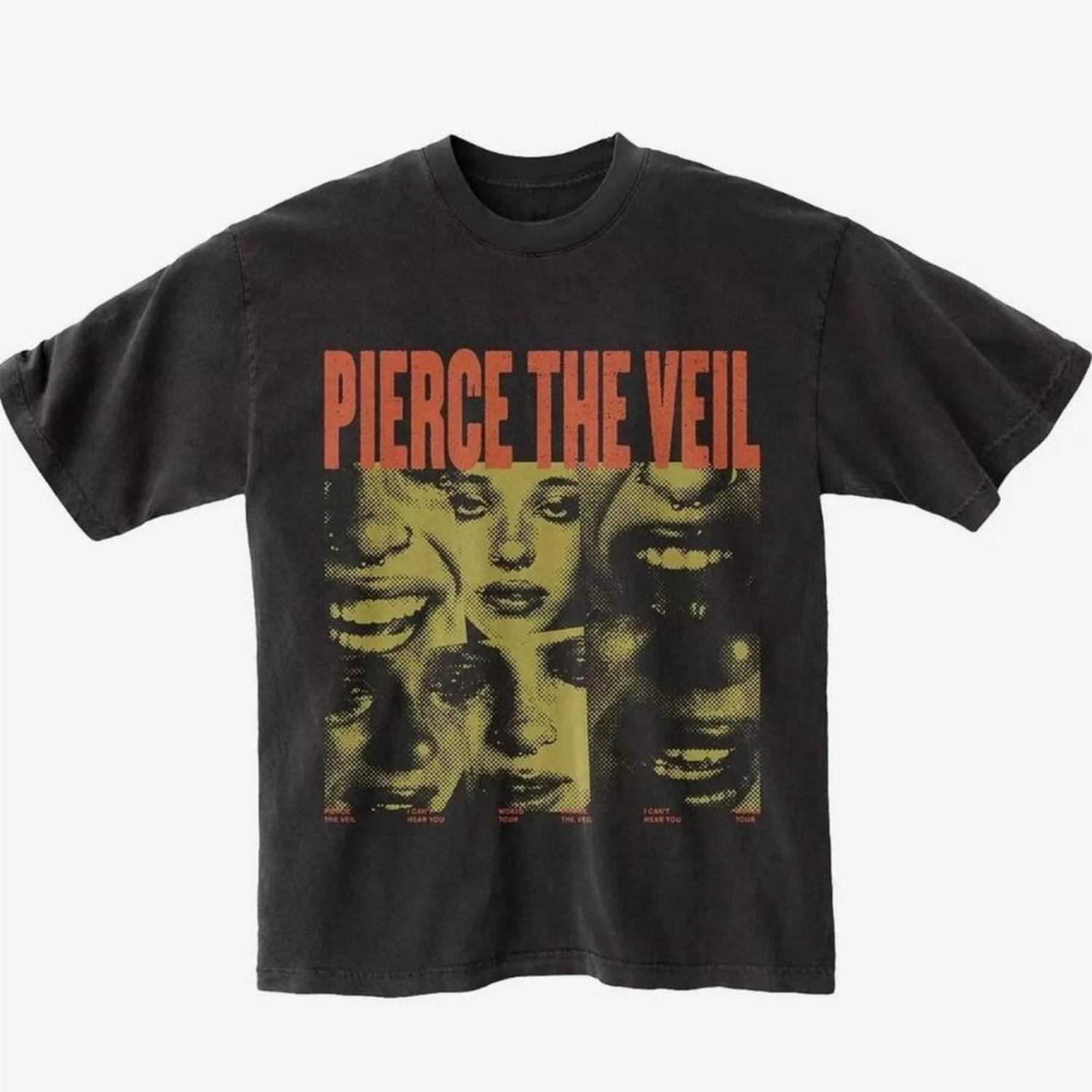 

Pierce the Veil Rock Band Tour Short Sleeve Black Color Shirt KV41016 Unisex T-Shirt XXXXXL