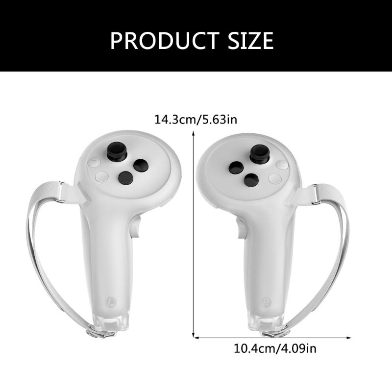 1 Pair Controller Cover Grip Protective Case with Finger Strap for 4 Ultra Gaming Handle Enjoy Secure Grip