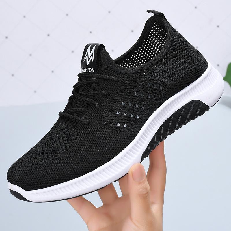 Women's Summer Mesh Shoes: Breathable, Fashionable, Casual Sports Sneakers for Middle-Aged & Elderly