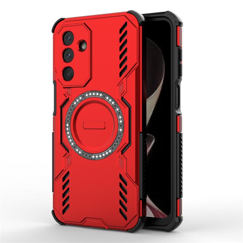 For Samsung Galaxy M36 Case Samsung Galaxy M36 5G Anti-knock Magnetic Adsorption Wireless Charge Back Cover For Samsung M36 Case