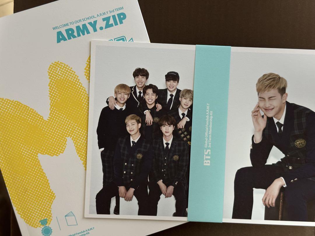 

[USED] BTS Bangtan Boys Korean ARMY 3rd Generation