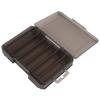 2PCS with Handle Hard Lure Storage Case V-type 12 Slots Bait Organizer Case  For Anglers