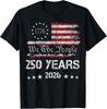 250. US-Geburtstag Tribute T-Shirt 4. Juli Feierbekleidung