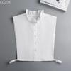 Girls Bowknots Lapel Shirt Detachable Collar Autumn Sweater Blouse Women Fake Collar Girls Removable Shirt Neck False Collar