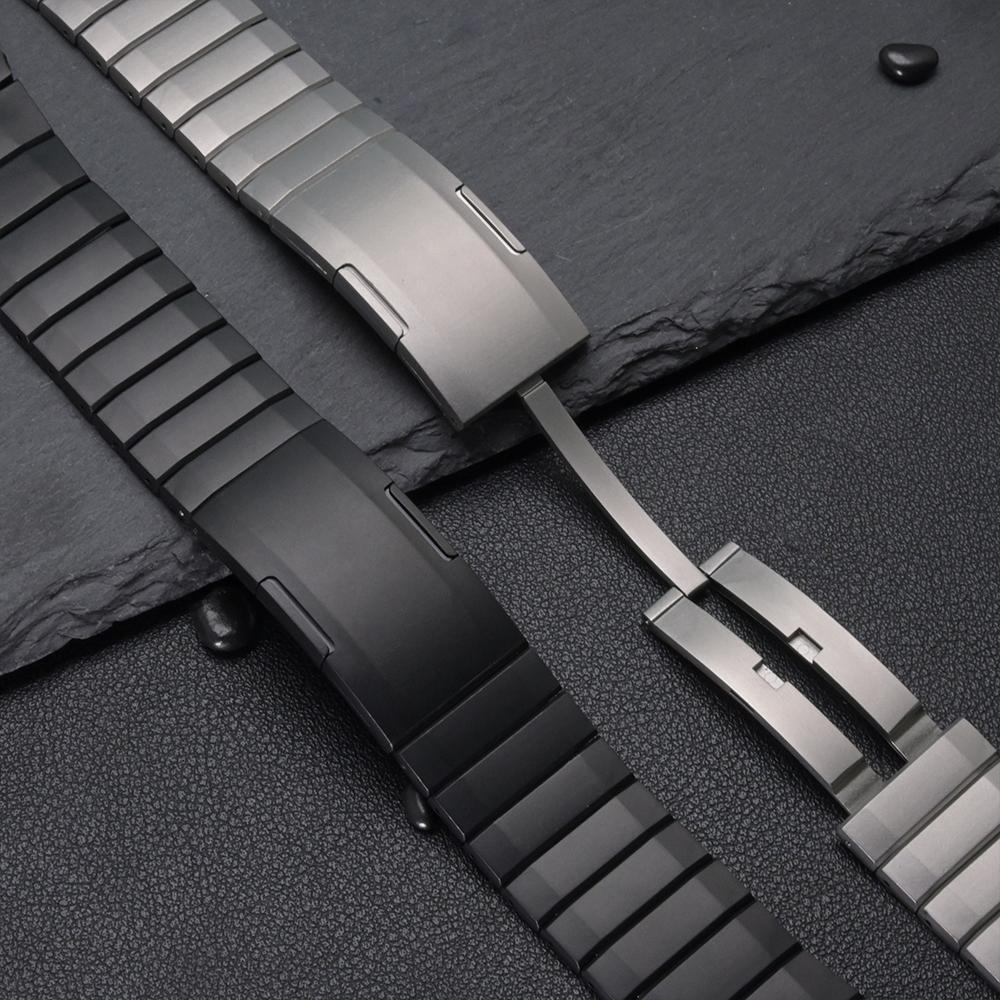 Stalowa Bransoleta do Huawei Watch GT6/5 Pro 46mm Zegarek z Mechanizmem Szybkiego Wypinania do Samsung Galaxy 7 6 5 4 40mm 44mm FE Luksusowy Pasek