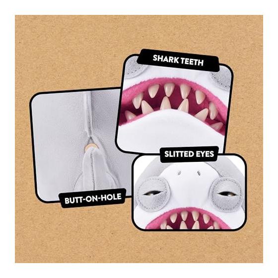 Fuggler Jaws Plush Toy 15747 Genuine Product