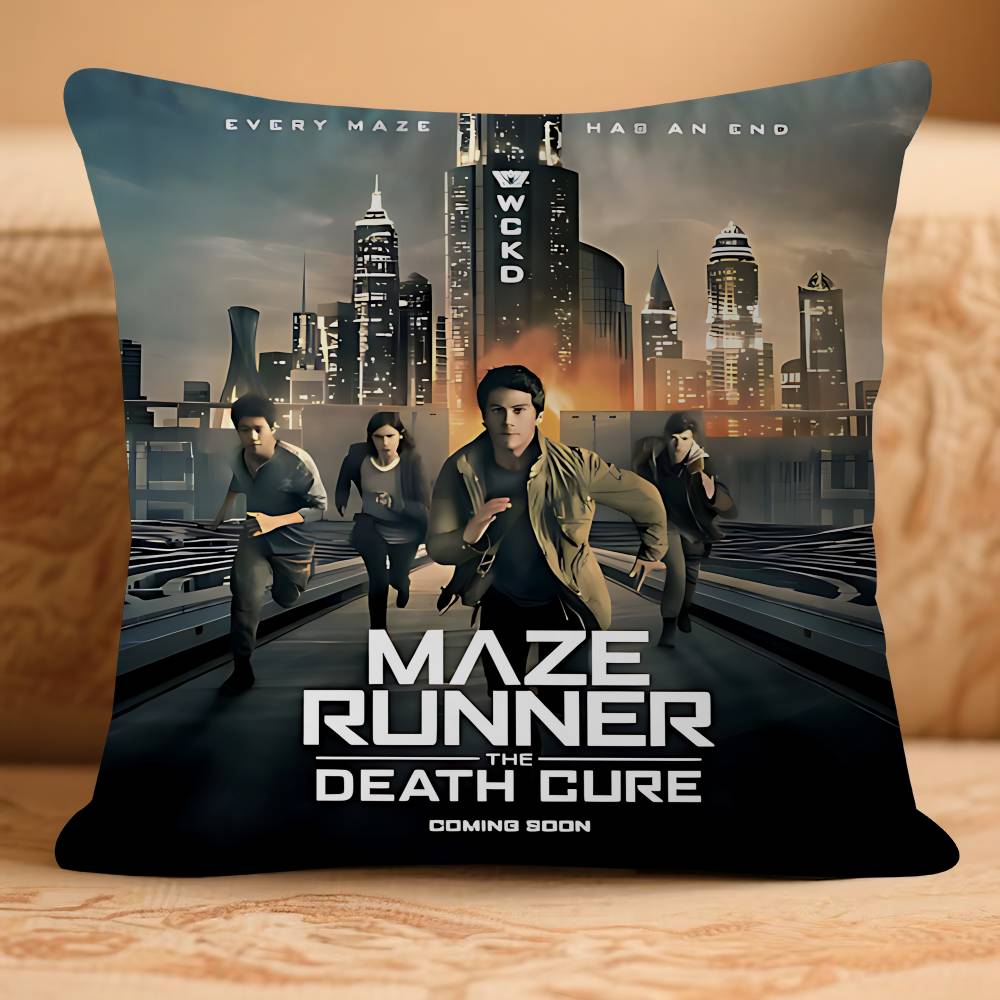 MovieS-T-The MazeS Runner Pillow Case Removable Washable Cushion Cover – All-Season Soft Linen