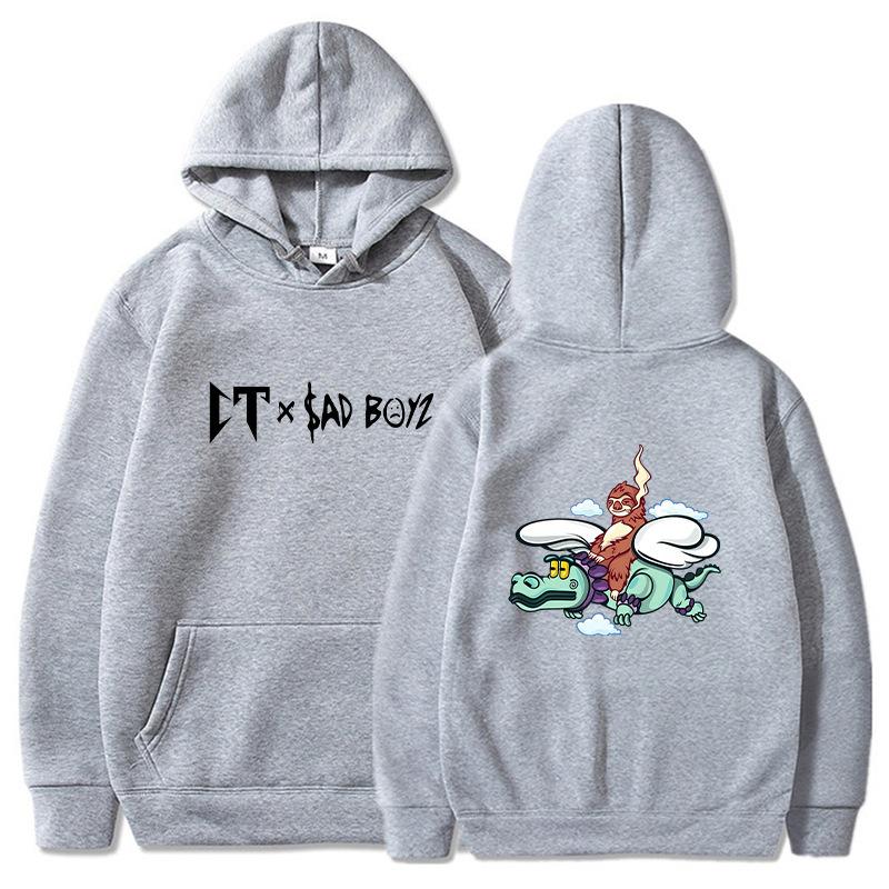 

Hot-selling CorridosTumbad Song Title Letter Printed Hoodie Men s and Women s Fashionable Sports Hoodie Pure Cotton 3XL
