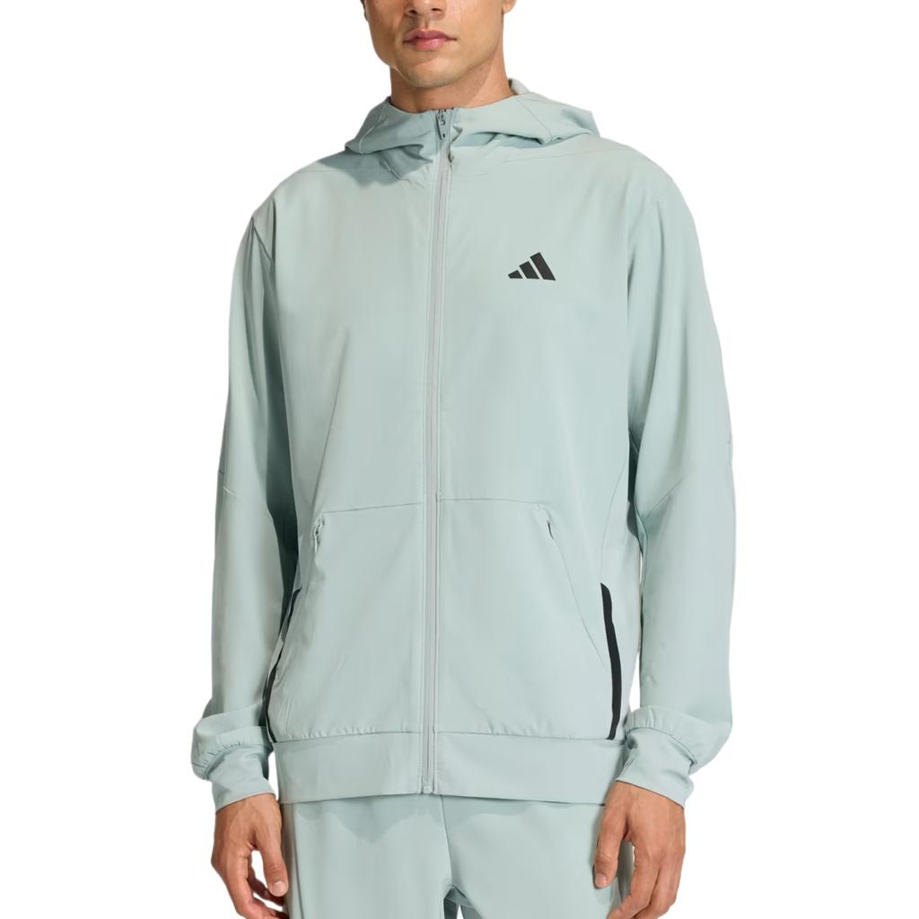 Adidas D4T Solid Color Quick-Dry Sweat-Wicking Hooded Jacket Men jackets KA4824