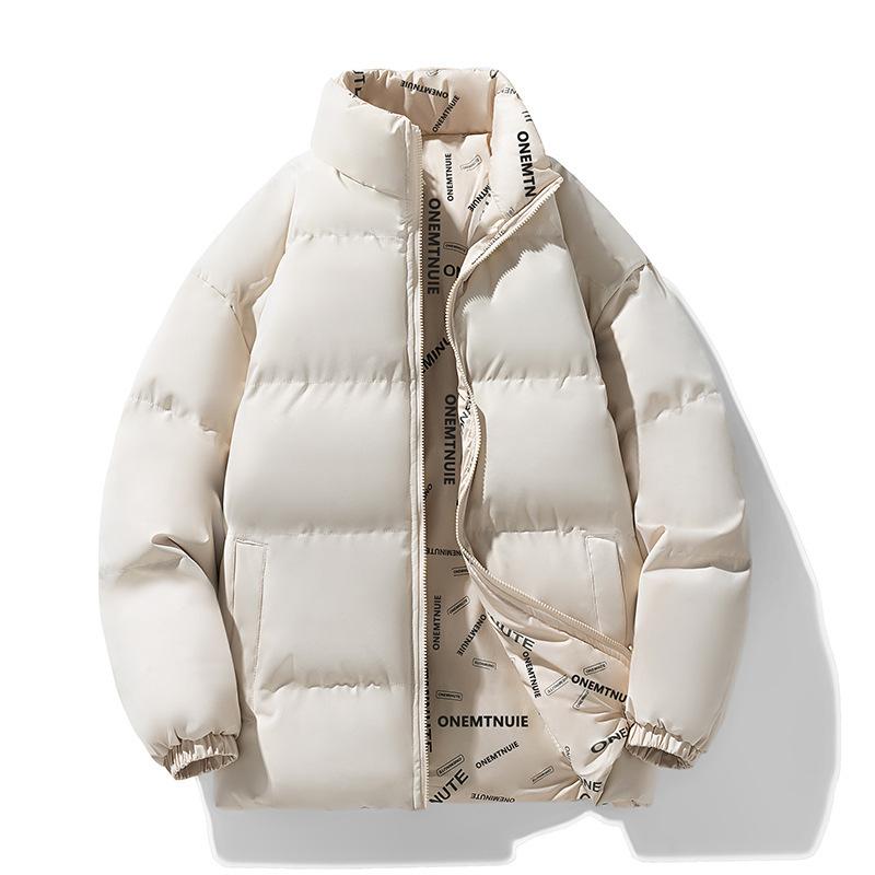 

Новая модель в основном продвигает двусторонние куртки с хлопковой подкладкой, мужскую утолщенную теплую одежду с хлопковой подкладкой, свободного кроя 4XL хаки