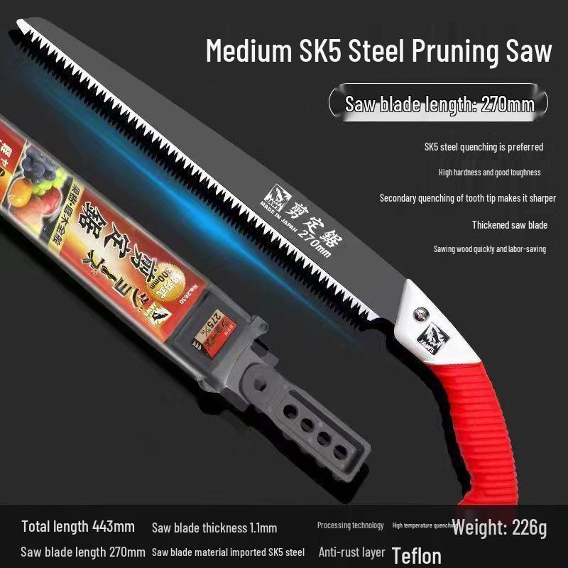 Японская ручная пила Great White Shark для деревообработки, садоводства и обрезки