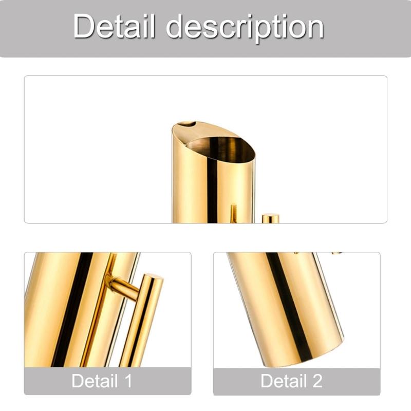 Stainless Steel Straight Body Pouring Pots Large Capacity Water Pitcher Water Jugs Suitable for Office and Home Use