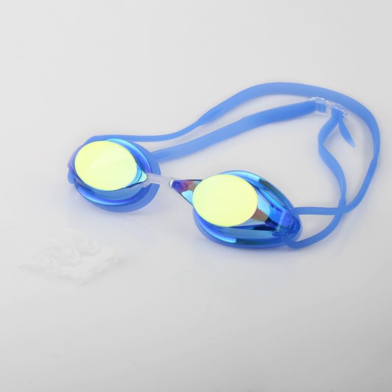 High Quality Comfortable Swimming Goggles Anti-fog Mirror Coated Goggles for Swimming Glasses