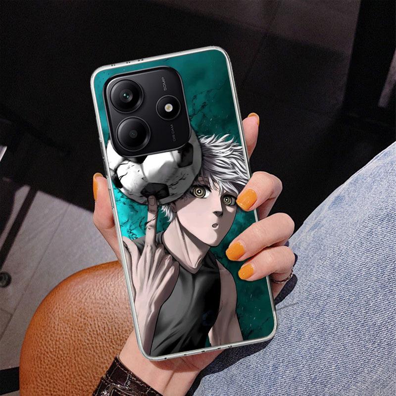 Blue Lock Nagi Seishiro Phone Case For Xiaomi Redmi Note 15 14 13 12S 12 11 Pro Plus 14S 11S 11E 10 10S 11T 5G Personalized Cove