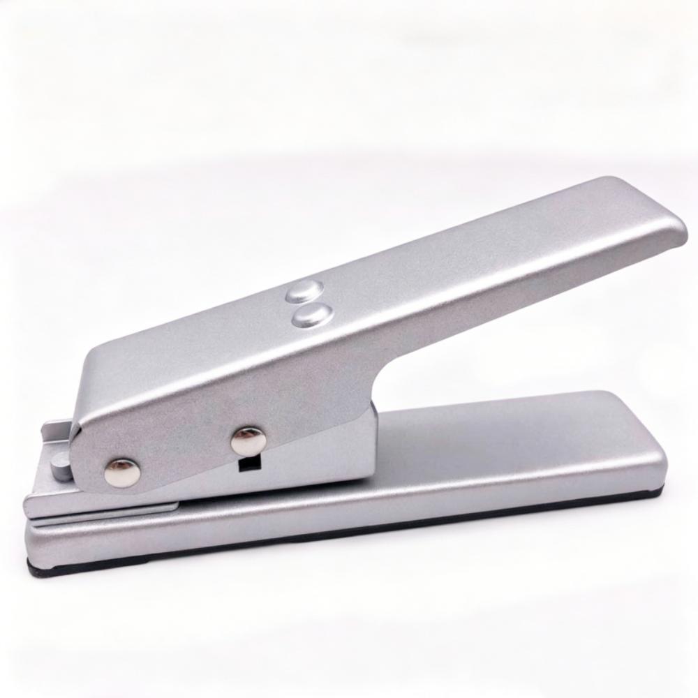 Metal Guitar Pick Puncher Plectrum Guitar Pick Punch Tool Portable DIY Guitar Pick Handmade серебряный