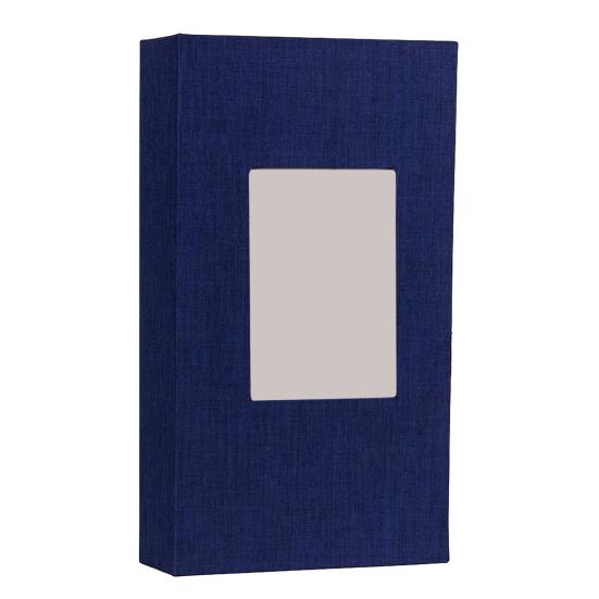 Photo Album 4x6 with 300 Pockets Linen Cover Picture Scrapbook with Front Window Slip-in Vertical Photo Book for Personalized Wedding Vacation Memory