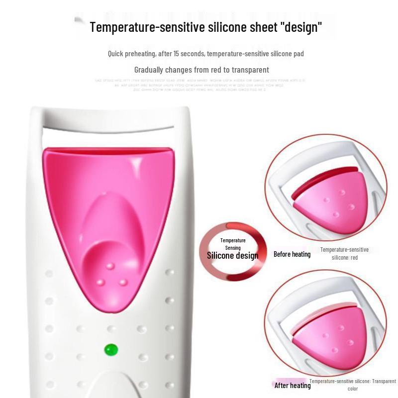 Heated Electric Eyelash Curler - Mini Portable Anti-Scald Styling Tool
