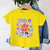 Baby Girls Boys Clothing KPop Demon Hunters Saja Boys T-shirt Tops Cartoon Cute Kids Clothes Harajuku Cotton Baby Girls T Shirt