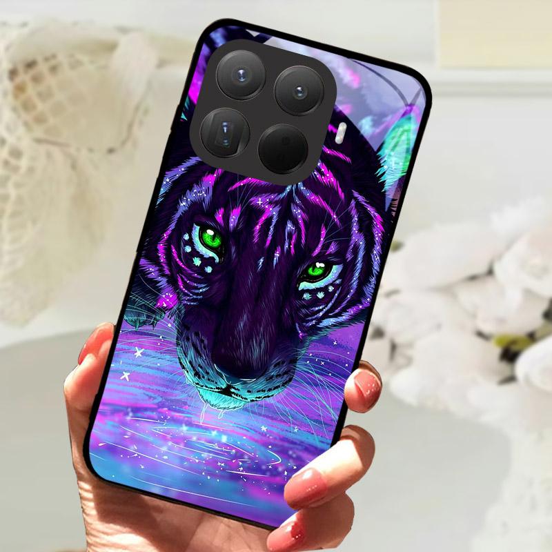 Pro Xiaomi 15T Pro Pouzdro Módní Tvrzené Sklo Zadní Kryt Telefonu Pro Xiaomi 15TPro 15 T Xiaomi15T Ochranný Kryt Fundas Coque