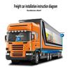 HD car reversing camera car 12-24V bus night vision waterproof reversing camera monitoring waterproof sunscreen CCD