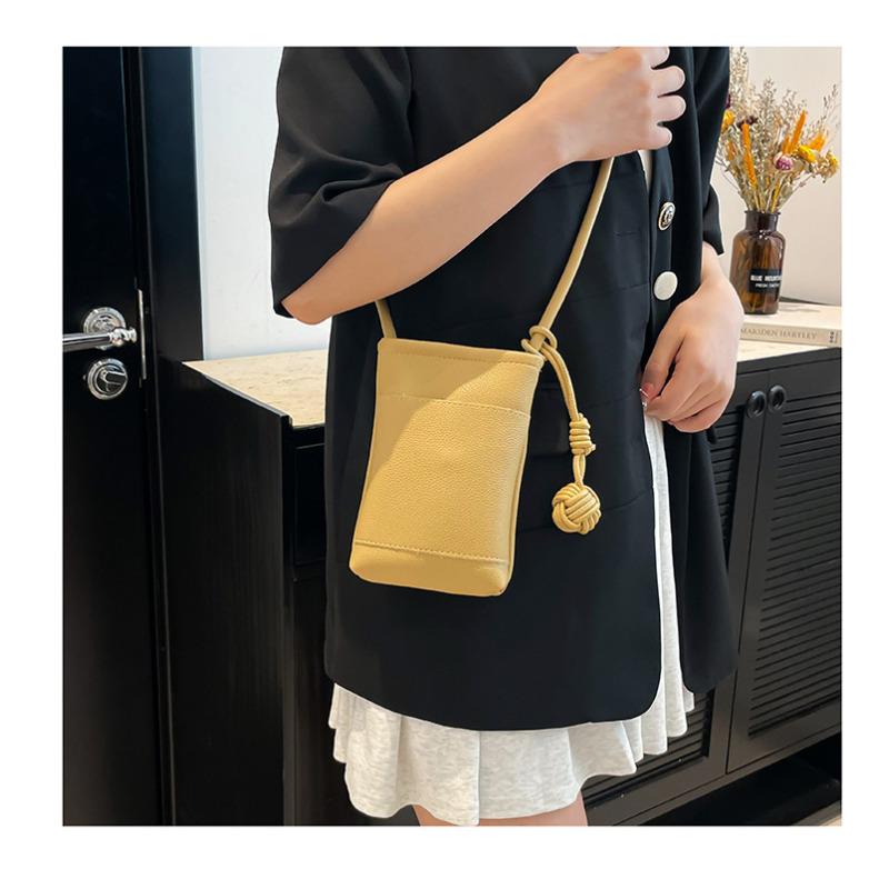 Women's Faux Leather Mini Square Bag 2026 Korean Style Solid Color Magnetic Closure Crossbody Phone Purse