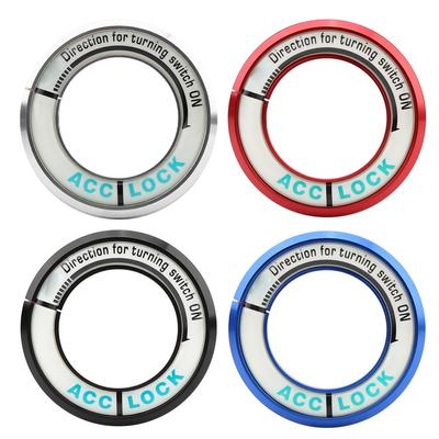 Car Luminous Ignition Switch Key Hole Cover Trim for