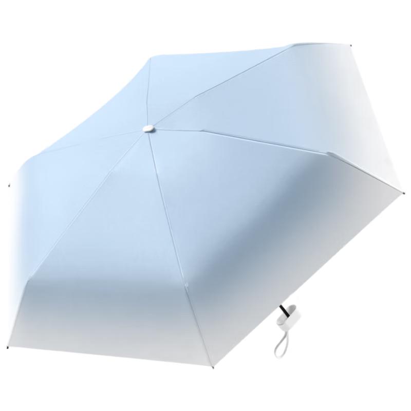 Ba Shi Ting Gradient Color 5-Fold UV Protection Sun/Rain Umbrella