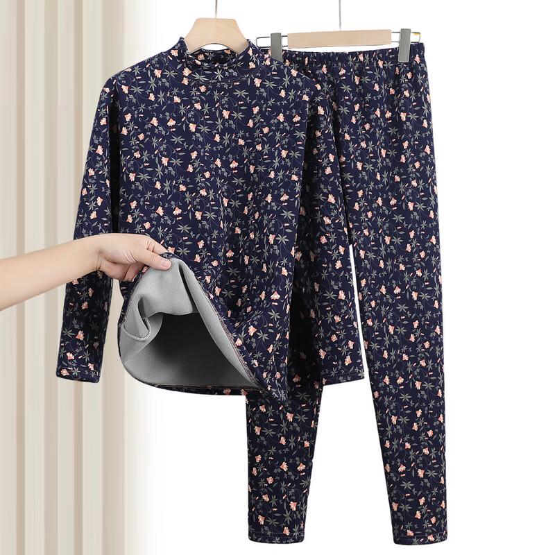 Men's Casual Long Sleeve 7/8 Pants Set