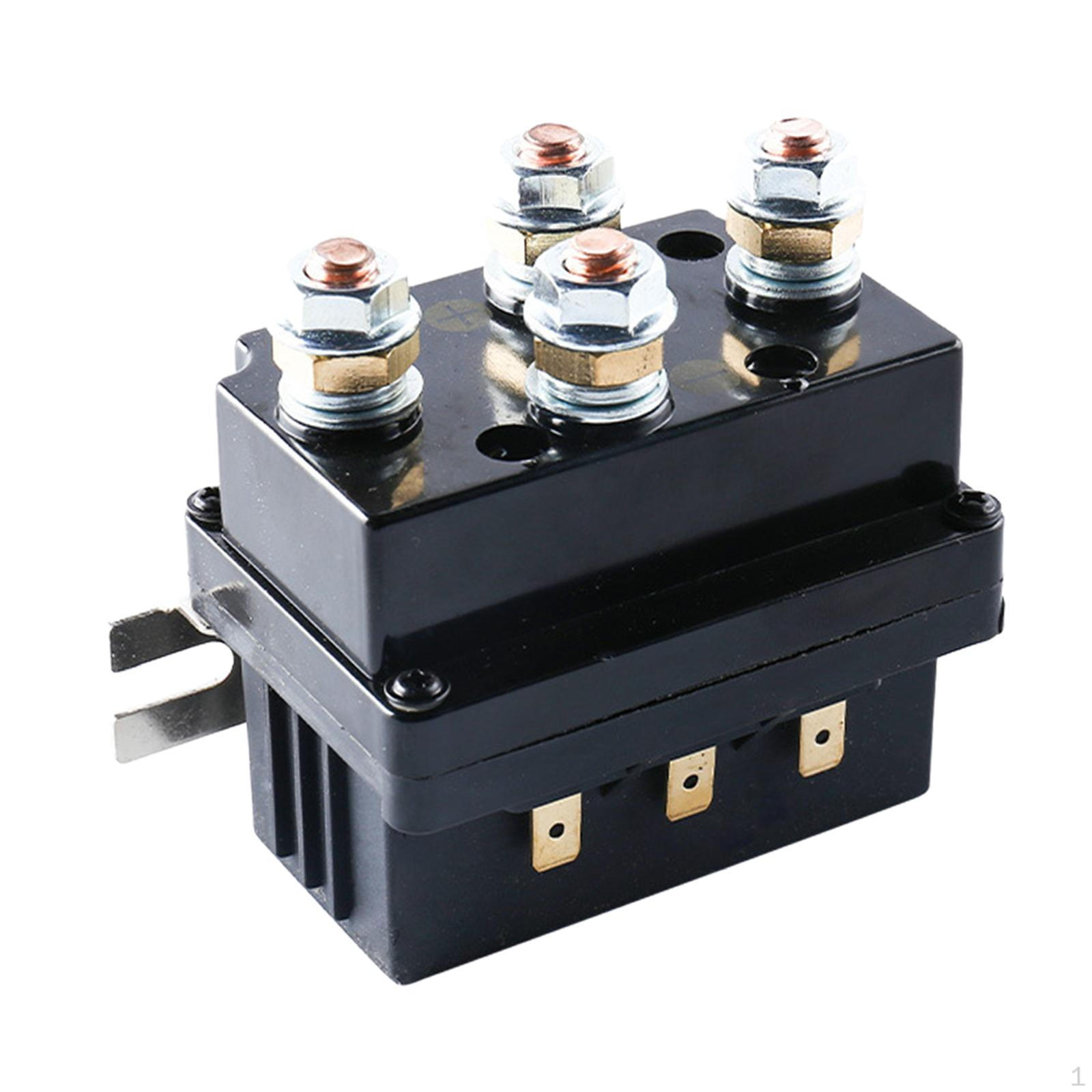 12V 500A Winch Solenoid Relay Contactor Switch for 12000lbs ATV SUV truck Vehicles Advanced