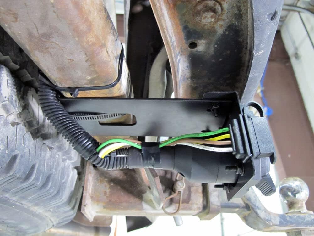 MECMO Multi-Toe 4-Way Flat to 7-Way RV and 4-Way Flat Female End Trailer