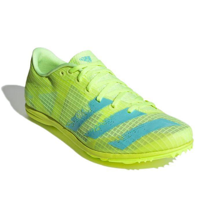 Adidas  Distancestar Hi-Res Yellow Clear Aqua Women Sneakers Core-Black FY1225