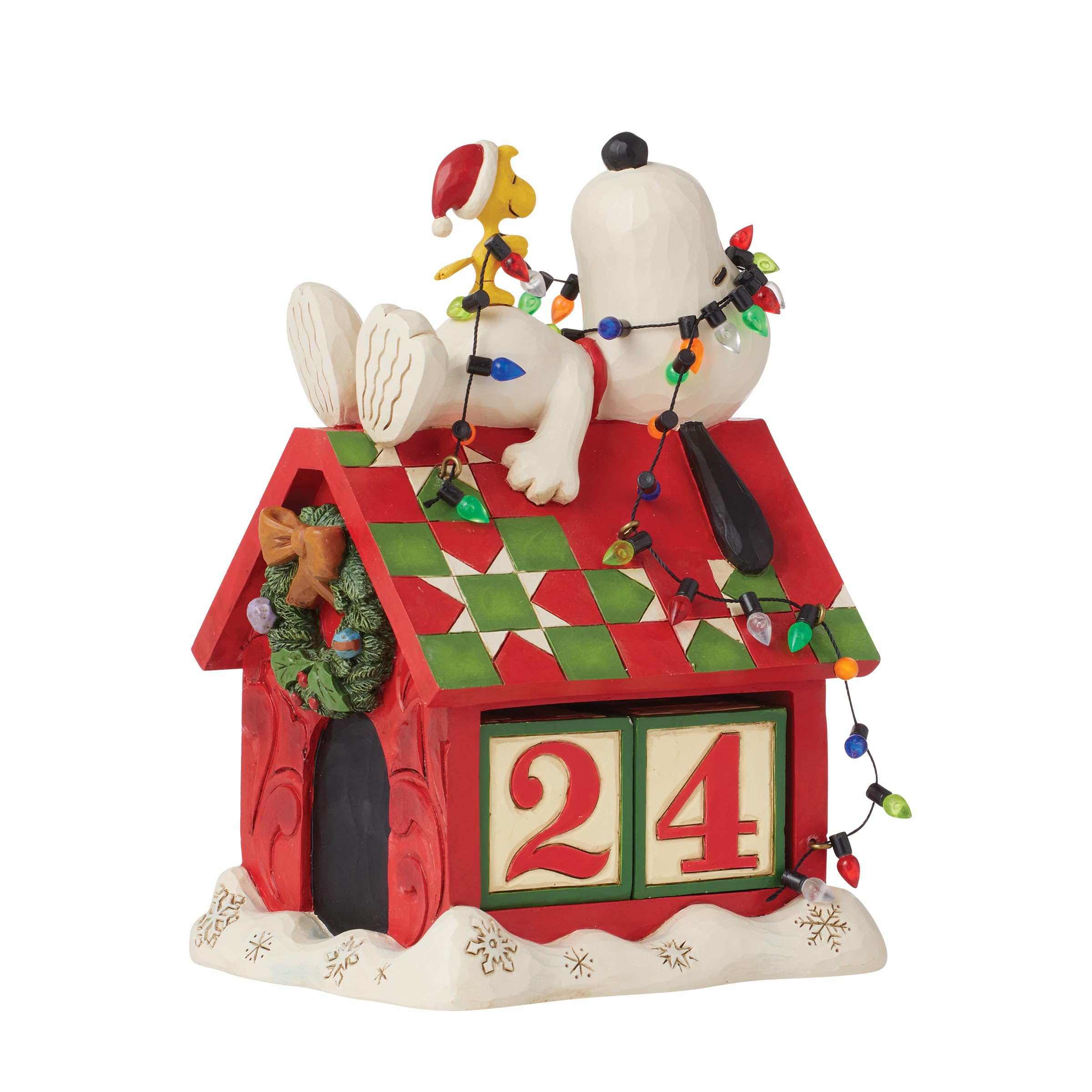 

JIM SHORE Snoopy Countdown Calendar 6015027 Christmas
