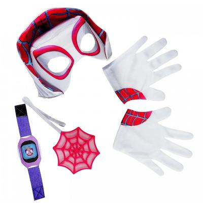 Sada doplňků ke kostýmu Spidey a jeho úžasní přátelé pro děti/děti (Balení po 4)