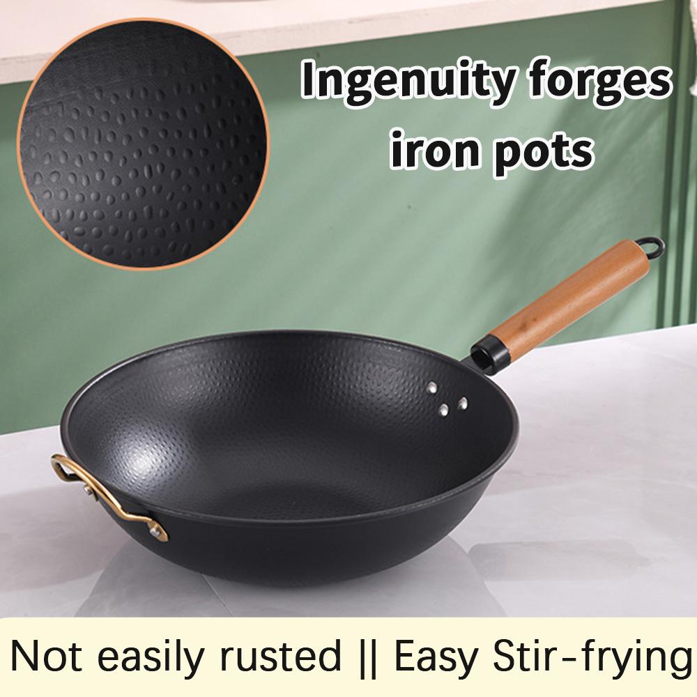 Non-stick Frying Pan for Household Use, Non-stick Bottom, Smokeless Frying Pan, Induction Cooker, Gas Stove