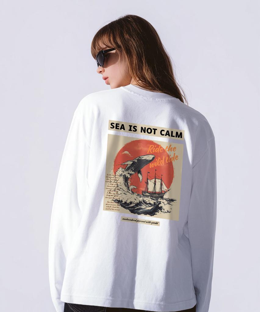 OHP Ohpxgoodd Bwhale Basic Long Sleeve T-Shirt