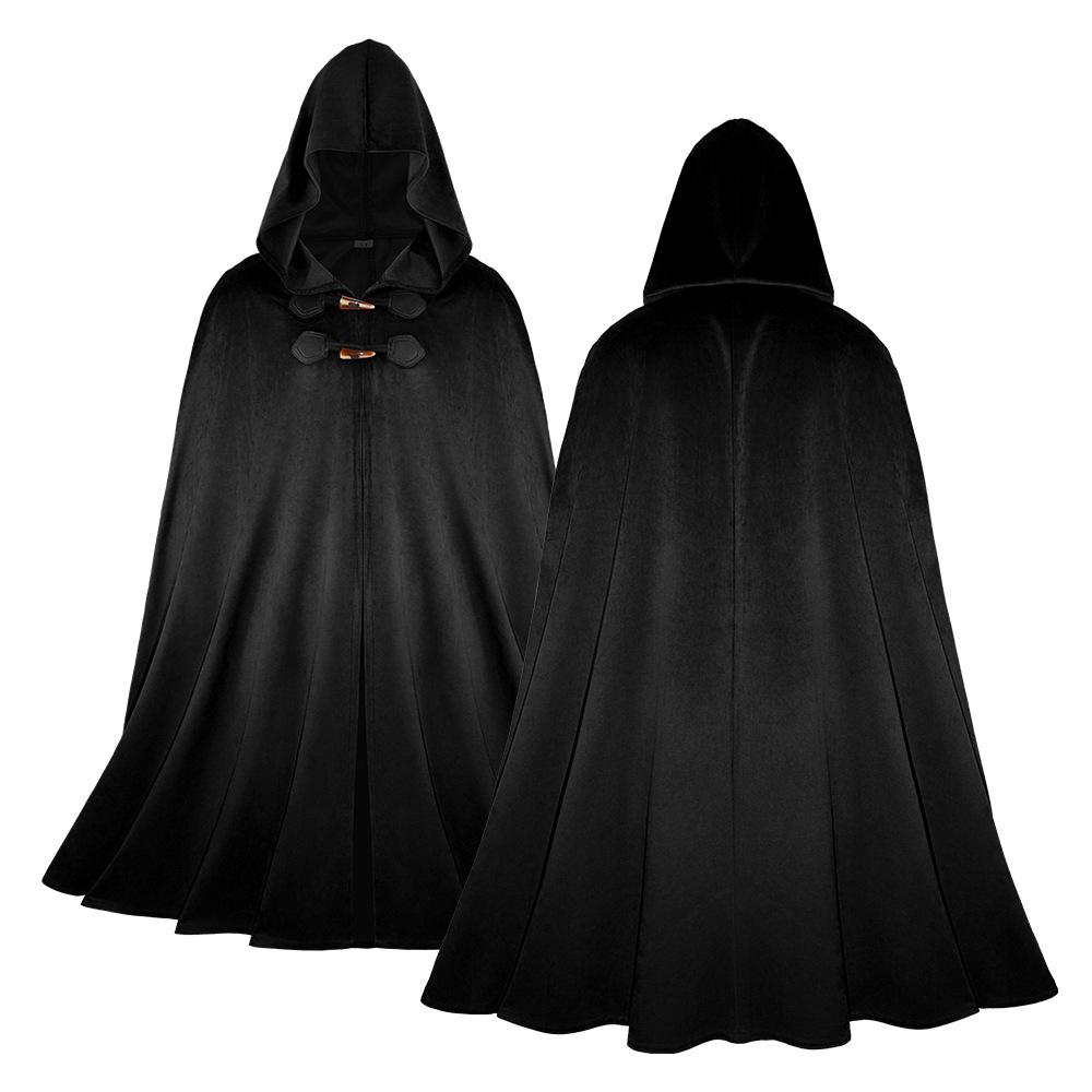 Orta Çağ, Hollanda Kadifesi, Cadılar Bayramı Kapüşonlu Savaş Çadırı, Pelerin, Korsan Korucu, Savaşçı, Cosplay Karakteri, Cosplay Kostümü