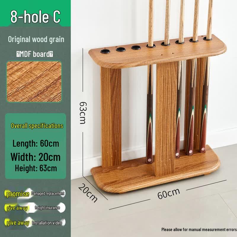 JINGGENG Billiard Cue Floor Stand