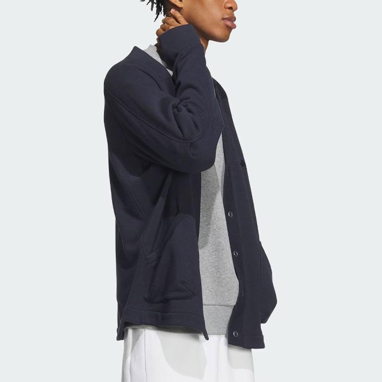 Adidas ALL SZN Oversized Cardigan Knitwear Men's Legend Ink IX6816