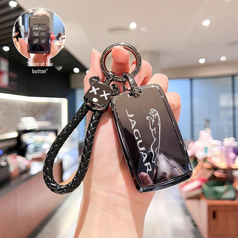 Jaguar XFL/XEL/XJL/FPACE/XF/XE/EPACE Key Case: Premium Protective Shell for Men and Women