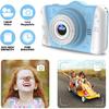 Kids Camera, 12MP Children's Camera for Boys and Girls, 1080P Rechargeable Camera for Kids 3-12 Years Old with 32GB TF Card, USB Charging 8X Zoom