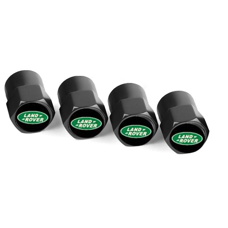 4Pc/set Car Wheel Tire Valve Caps Air Stem Tyre Plug Accessorie For Land Rover Range Rover Discovery Guardian 4 Freelander 2 Td5 XS4