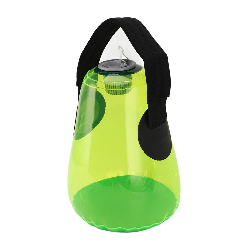 Weight Bearing Water Bag Green PVC 5kg Water Filled Exercise Bag for Home Gym Fitness