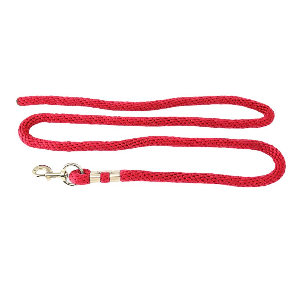 2m Horse Lunge Line Anti Breakage Rope Anti Slip Grip Horse Training Rope with Hook for Walking Handling